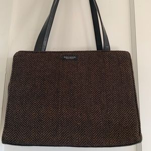 Kate Spade Vintage Wool Shoulder Bag